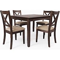 5 Piece Dining Set includes Table and 4 Chairs